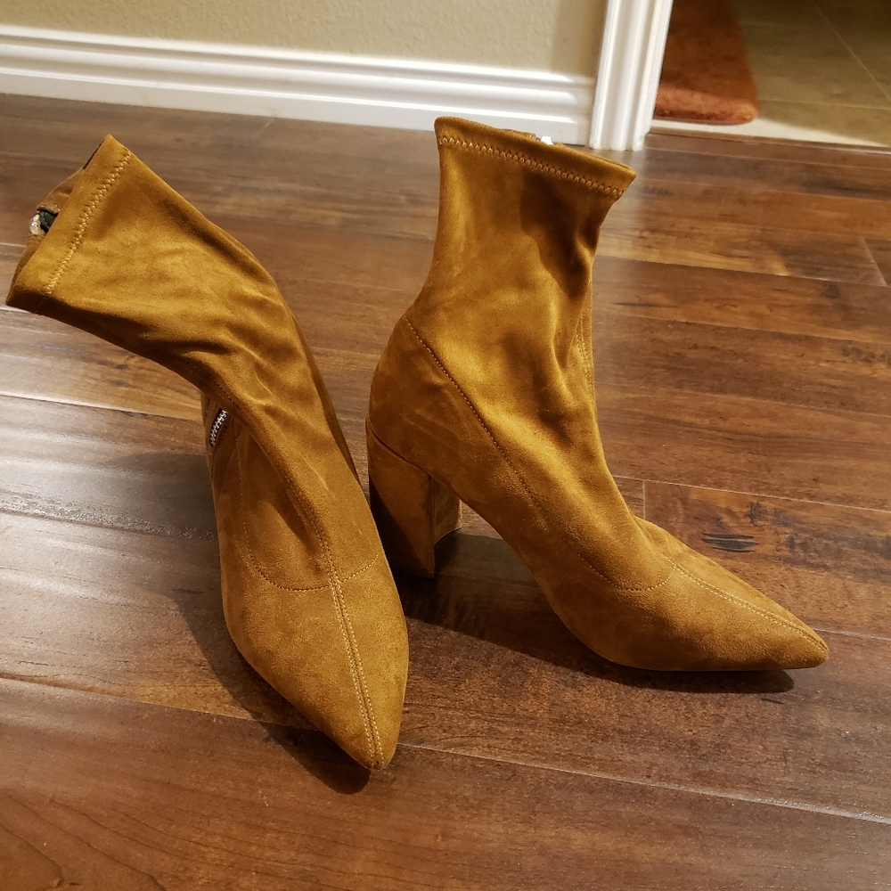 Suede Ankle Boots